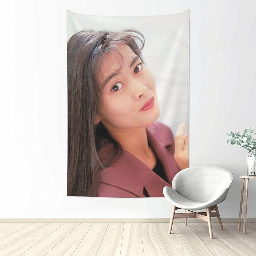 Amazon.co.jp: 中山美穂 タペストリー インテリア 装飾アート